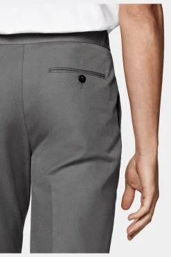 SUITSUPPLY Ames Hose Mittelgrau Mit Kordelzug-Männlich Jeans & Casual Hosen