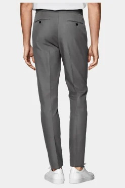 SUITSUPPLY Ames Hose Mittelgrau Mit Kordelzug-Männlich Jeans & Casual Hosen