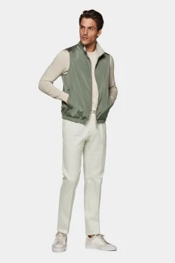SUITSUPPLY Ames Hose Off-White Mit Kordelzug-Männlich Jeans & Casual Hosen