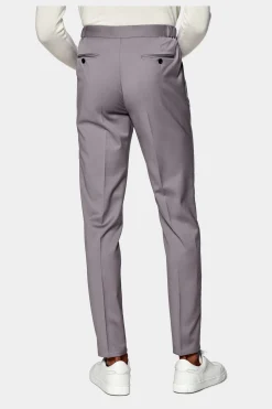 SUITSUPPLY Ames Hose Purpur Kordelzug-Männlich Jeans & Casual Hosen