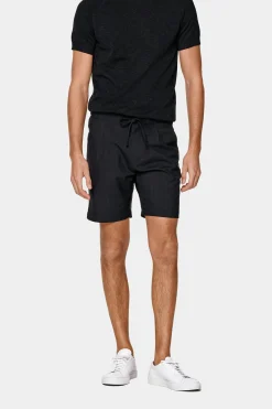 SUITSUPPLY Ames Shorts Dunkelgrau Kordelzug-Männlich Shorts