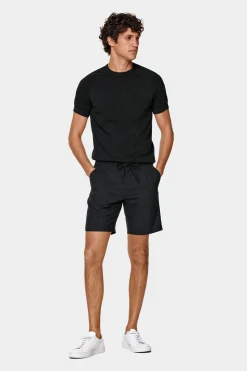 SUITSUPPLY Ames Shorts Dunkelgrau Kordelzug-Männlich Shorts