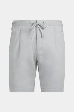 SUITSUPPLY Ames Shorts Hellgrau Kordelzug-Männlich Shorts