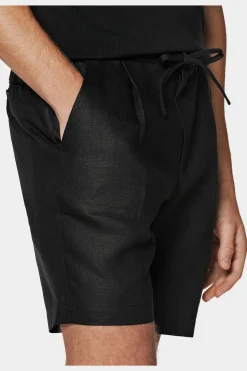 SUITSUPPLY Ames Shorts Schwarz Kordelzug-Männlich Shorts