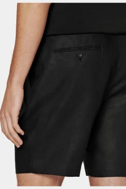 SUITSUPPLY Ames Shorts Schwarz Kordelzug-Männlich Shorts