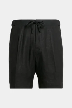 SUITSUPPLY Ames Shorts Schwarz Kordelzug-Männlich Shorts