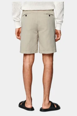 SUITSUPPLY Aveiro Shorts Sand Bundfalte-Männlich Shorts