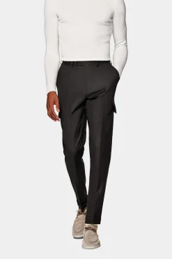 SUITSUPPLY Blake Cargo-Hose Dunkelbraun-Männlich Elegante Hosen