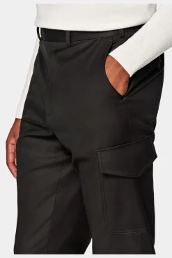 SUITSUPPLY Blake Cargo-Hose Dunkelbraun-Männlich Elegante Hosen