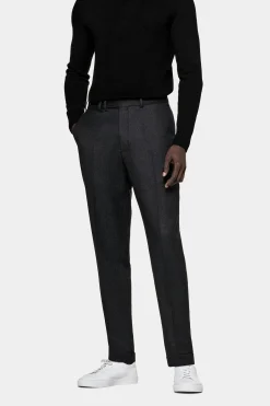 SUITSUPPLY Blake Hose Dunkelgrau-Männlich Elegante Hosen