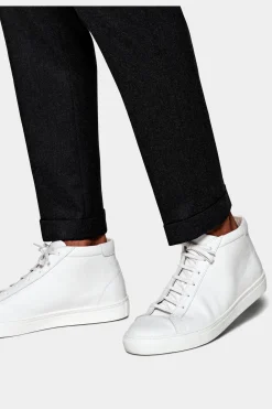SUITSUPPLY Blake Hose Dunkelgrau-Männlich Elegante Hosen