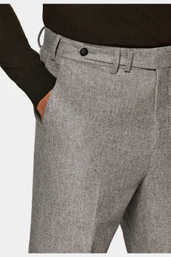 SUITSUPPLY Blake Hose Hellbraun-Männlich Elegante Hosen