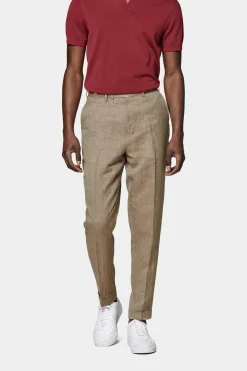 SUITSUPPLY Blake Hose Taupe-Männlich Elegante Hosen