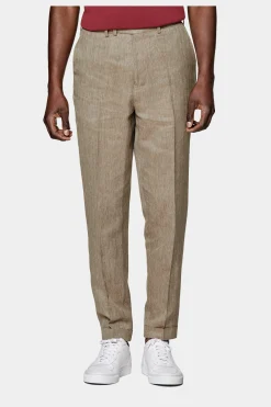 SUITSUPPLY Blake Hose Taupe-Männlich Elegante Hosen