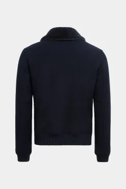 SUITSUPPLY Bomberjacke Navy-Männlich Casual Jacken
