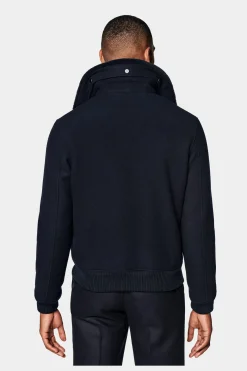 SUITSUPPLY Bomberjacke Navy-Männlich Casual Jacken