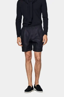 SUITSUPPLY Bosa Shorts Navy-Männlich Shorts