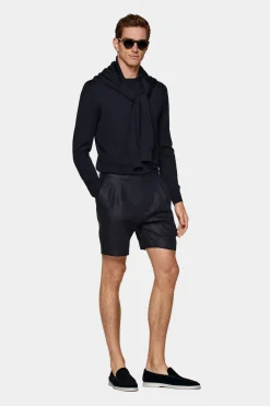 SUITSUPPLY Bosa Shorts Navy-Männlich Shorts