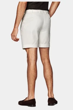 SUITSUPPLY Bosa Shorts Off-White-Männlich Shorts