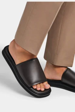SUITSUPPLY Braune Slipper-Männlich Loafers & Slipper