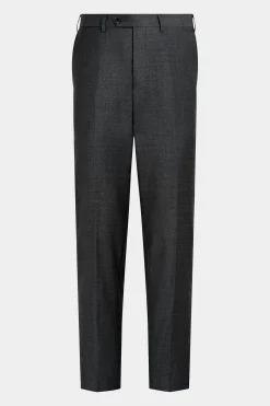 SUITSUPPLY Brescia Anzughose Dunkelgrau-Männlich Anzughosen