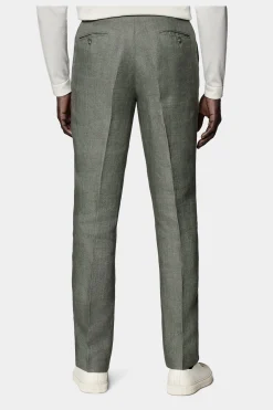 SUITSUPPLY Brescia Hose Mittelgrün-Männlich Elegante Hosen