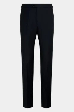 SUITSUPPLY Brescia Hose Navy-Männlich Elegante Hosen