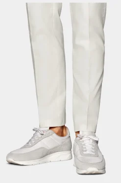 SUITSUPPLY Brescia Hose Off-White-Männlich Elegante Hosen