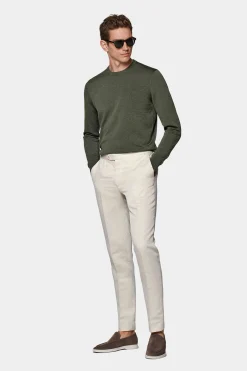 SUITSUPPLY Brescia Hose Sandfarben-Männlich Elegante Hosen