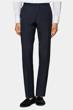 SUITSUPPLY Brescia Smokinghose Navy-Männlich Smokinghosen