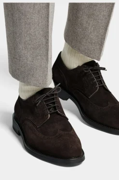 SUITSUPPLY Brogue Derby Braun-Männlich Schnürschuhe & Monks