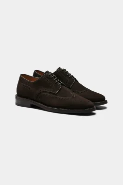 SUITSUPPLY Brogue Derby Braun-Männlich Schnürschuhe & Monks