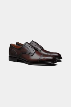 SUITSUPPLY Brogue Derby Braun-Männlich Schnürschuhe & Monks