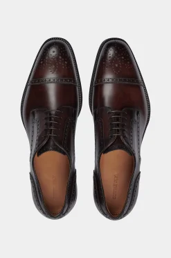 SUITSUPPLY Brogue Derby Braun-Männlich Schnürschuhe & Monks