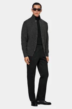 SUITSUPPLY Cardigan Dunkelgrau-Männlich Cardigans & Troyer