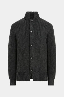 SUITSUPPLY Cardigan Dunkelgrau-Männlich Cardigans & Troyer