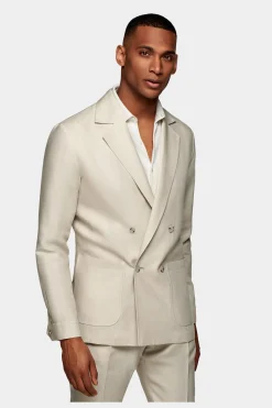 SUITSUPPLY Casual Anzug Mittelbraun-Männlich Casual Anzüge