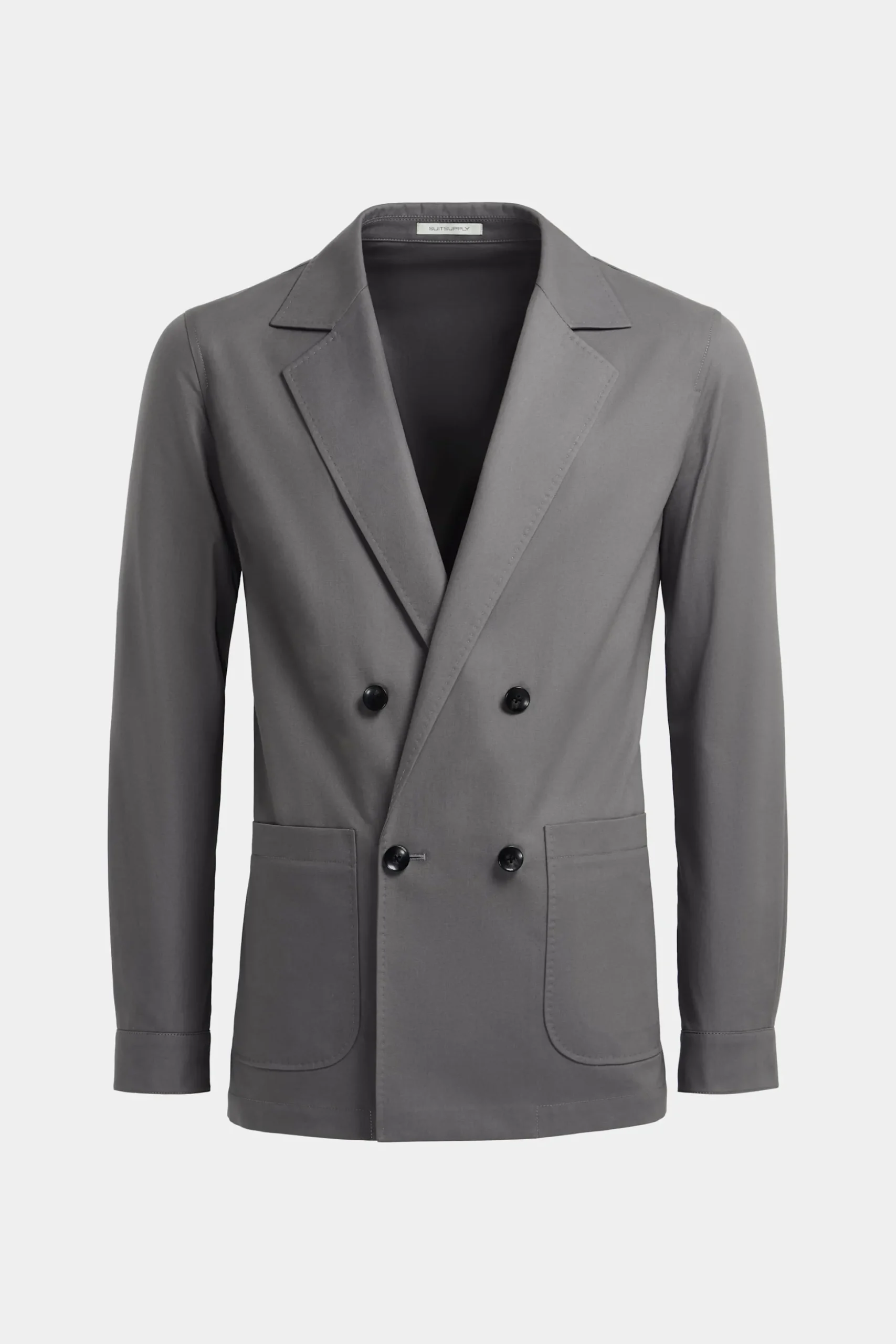 SUITSUPPLY Casual Anzug Mittelgrau-Männlich Casual Anzüge