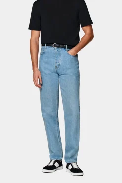 SUITSUPPLY Charles Jeans Hellblau 5-Pocket-Männlich Bestseller-Hosen