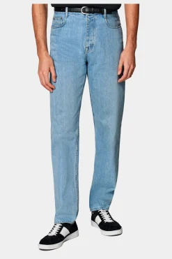 SUITSUPPLY Charles Jeans Hellblau 5-Pocket-Männlich Bestseller-Hosen