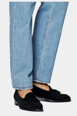 SUITSUPPLY Charles Jeans Hellblau 5-Pocket-Männlich Bestseller-Hosen