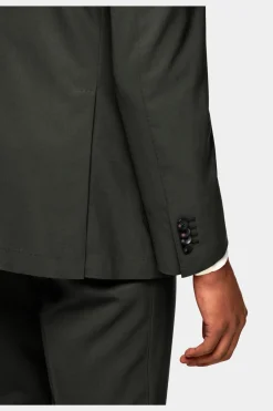SUITSUPPLY Custom Made Anzug Dunkelgrün-Männlich Business Anzüge