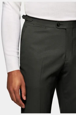 SUITSUPPLY Custom Made Anzug Dunkelgrün-Männlich Business Anzüge