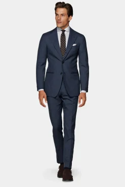 SUITSUPPLY Custom Made Anzug Hellblau-Männlich Business Anzüge