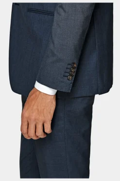 SUITSUPPLY Custom Made Anzug Hellblau-Männlich Business Anzüge