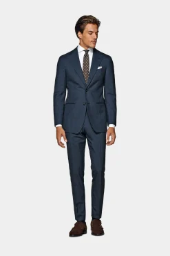SUITSUPPLY Custom Made Anzug Hellblau-Männlich Business Anzüge