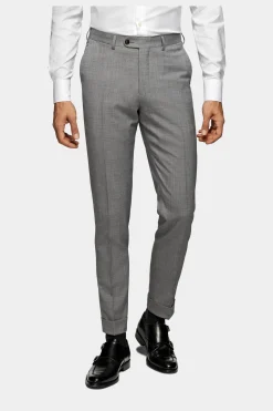SUITSUPPLY Custom Made Anzug Mittelgrau-Männlich Business Anzüge