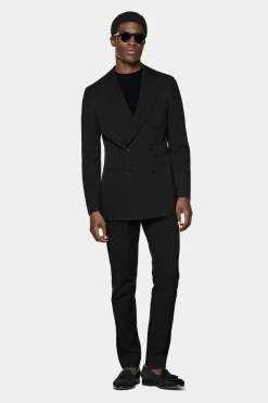 SUITSUPPLY Custom Made Anzug Schwarz-Männlich Business Anzüge