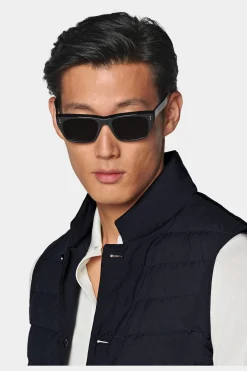 SUITSUPPLY Daunenweste Navy-Männlich Bestseller-Mäntel