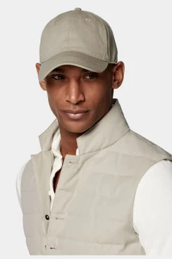SUITSUPPLY Daunenweste Sand-Männlich Westen
